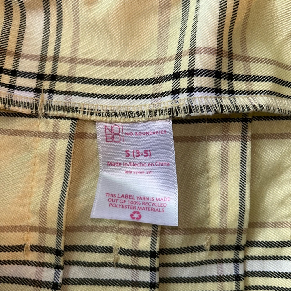 Plaid Skirt